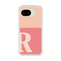 スリムプロテクションケース［ オリジナル - initial two tone - R pink ］