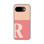 スリムプロテクションケース［ オリジナル - initial two tone - R pink ］
