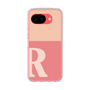 スリムプロテクションケース［ オリジナル - initial two tone - R pink ］