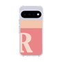 スリムプロテクションケース［ オリジナル - initial two tone - R pink ］