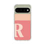 スリムプロテクションケース［ オリジナル - initial two tone - R pink ］