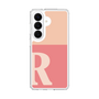 スリムプロテクションケース［ オリジナル - initial two tone - R pink ］