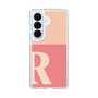 スリムプロテクションケース［ オリジナル - initial two tone - R pink ］