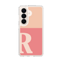 スリムプロテクションケース［ オリジナル - initial two tone - R pink ］