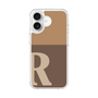 スリムプロテクションケース［ オリジナル - initial two tone - R brown ］