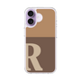 スリムプロテクションケース［ オリジナル - initial two tone - R brown ］