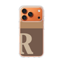 スリムプロテクションケース［ オリジナル - initial two tone - R brown ］