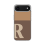 スリムプロテクションケース［ オリジナル - initial two tone - R brown ］