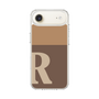 スリムプロテクションケース［ オリジナル - initial two tone - R brown ］