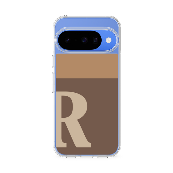 スリムプロテクションケース［ オリジナル - initial two tone - R brown ］