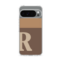 スリムプロテクションケース［ オリジナル - initial two tone - R brown ］