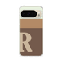 スリムプロテクションケース［ オリジナル - initial two tone - R brown ］