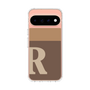スリムプロテクションケース［ オリジナル - initial two tone - R brown ］
