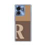 スリムプロテクションケース［ オリジナル - initial two tone - R brown ］