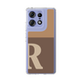 スリムプロテクションケース［ オリジナル - initial two tone - R brown ］