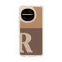 スリムプロテクションケース［ オリジナル - initial two tone - R brown ］