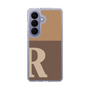 スリムプロテクションケース［ オリジナル - initial two tone - R brown ］