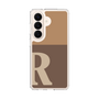 スリムプロテクションケース［ オリジナル - initial two tone - R brown ］