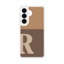 スリムプロテクションケース［ オリジナル - initial two tone - R brown ］