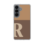 スリムプロテクションケース［ オリジナル - initial two tone - R brown ］