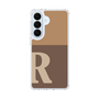 スリムプロテクションケース［ オリジナル - initial two tone - R brown ］
