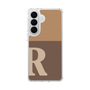 スリムプロテクションケース［ オリジナル - initial two tone - R brown ］