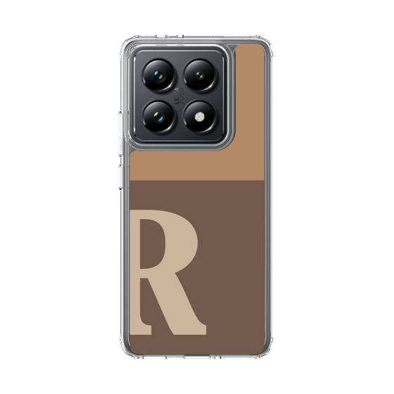 スリムプロテクションケース［ オリジナル - initial two tone - R brown ］
