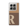 スリムプロテクションケース［ オリジナル - initial two tone - R brown ］