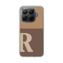 スリムプロテクションケース［ オリジナル - initial two tone - R brown ］