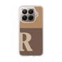 スリムプロテクションケース［ オリジナル - initial two tone - R brown ］