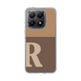 スリムプロテクションケース［ オリジナル - initial two tone - R brown ］