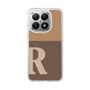 スリムプロテクションケース［ オリジナル - initial two tone - R brown ］