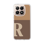 スリムプロテクションケース［ オリジナル - initial two tone - R brown ］