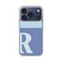 スリムプロテクションケース［ オリジナル - initial two tone - R blue ］