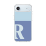 スリムプロテクションケース［ オリジナル - initial two tone - R blue ］