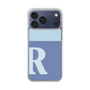 スリムプロテクションケース［ オリジナル - initial two tone - R blue ］
