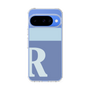 スリムプロテクションケース［ オリジナル - initial two tone - R blue ］