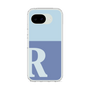 スリムプロテクションケース［ オリジナル - initial two tone - R blue ］