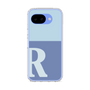 スリムプロテクションケース［ オリジナル - initial two tone - R blue ］