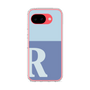 スリムプロテクションケース［ オリジナル - initial two tone - R blue ］