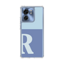 スリムプロテクションケース［ オリジナル - initial two tone - R blue ］