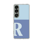 スリムプロテクションケース［ オリジナル - initial two tone - R blue ］