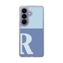 スリムプロテクションケース［ オリジナル - initial two tone - R blue ］