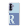スリムプロテクションケース［ オリジナル - initial two tone - R blue ］