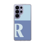 スリムプロテクションケース［ オリジナル - initial two tone - R blue ］