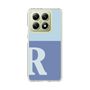 スリムプロテクションケース［ オリジナル - initial two tone - R blue ］