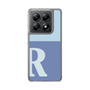 スリムプロテクションケース［ オリジナル - initial two tone - R blue ］