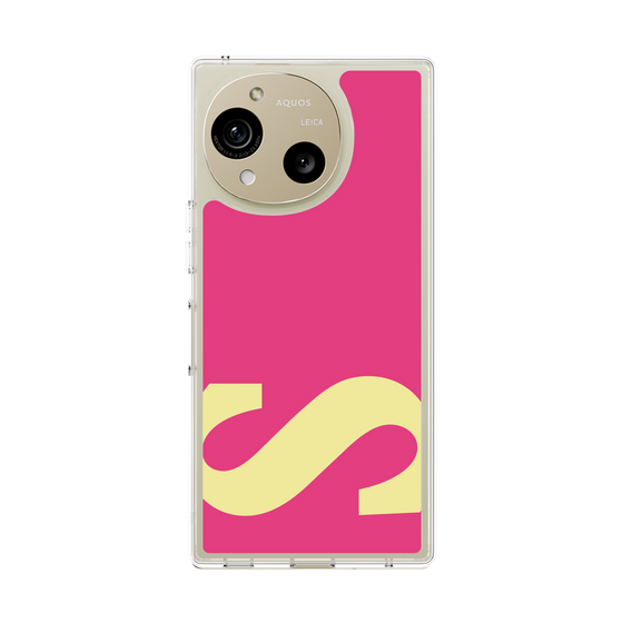 スリムプロテクションケース［ オリジナル - initial color - S pink ］