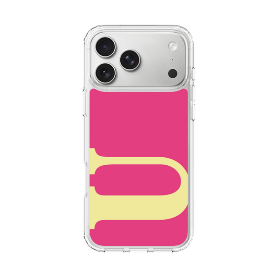 スリムプロテクションケース［ オリジナル - initial color - U pink ］