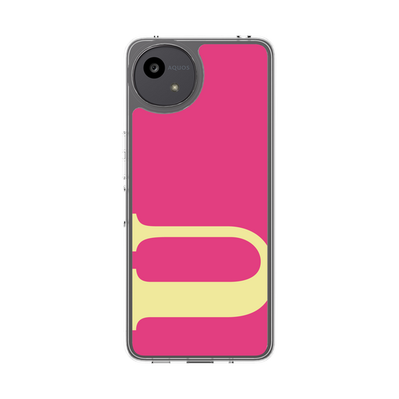 スリムプロテクションケース［ オリジナル - initial color - U pink ］